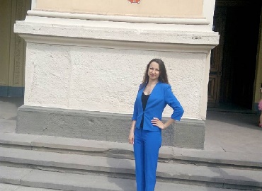 Вітаємо переможницю ІІ туру Всеукраїнського конкурсу студентських наукових робіт зі спеціальності «Математика та статистика. Прикладна математика (механіка)»!