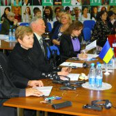 Учасники міжнародної науково-практичної конференції «Людські цінності і толерантність у сучасному світі: міжконтинентальний діалог інтелектуалів»