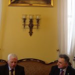 Зустріч з ректором Ягелонського університету, професором Карольом Мусіолом