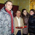 Вітання ветерана Дніпровського району - захисника Вітчизни