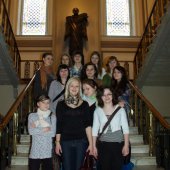 Студенти Інституту психології та соціальної педагогіки у Національному музеї Тараса Шевченка