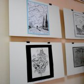 Виставка творчих робіт студентів до творів поета-Свято Шевченківського слова