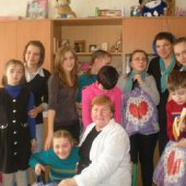 Студенти університетського коледжу в Дарницькій школі-інтернаті