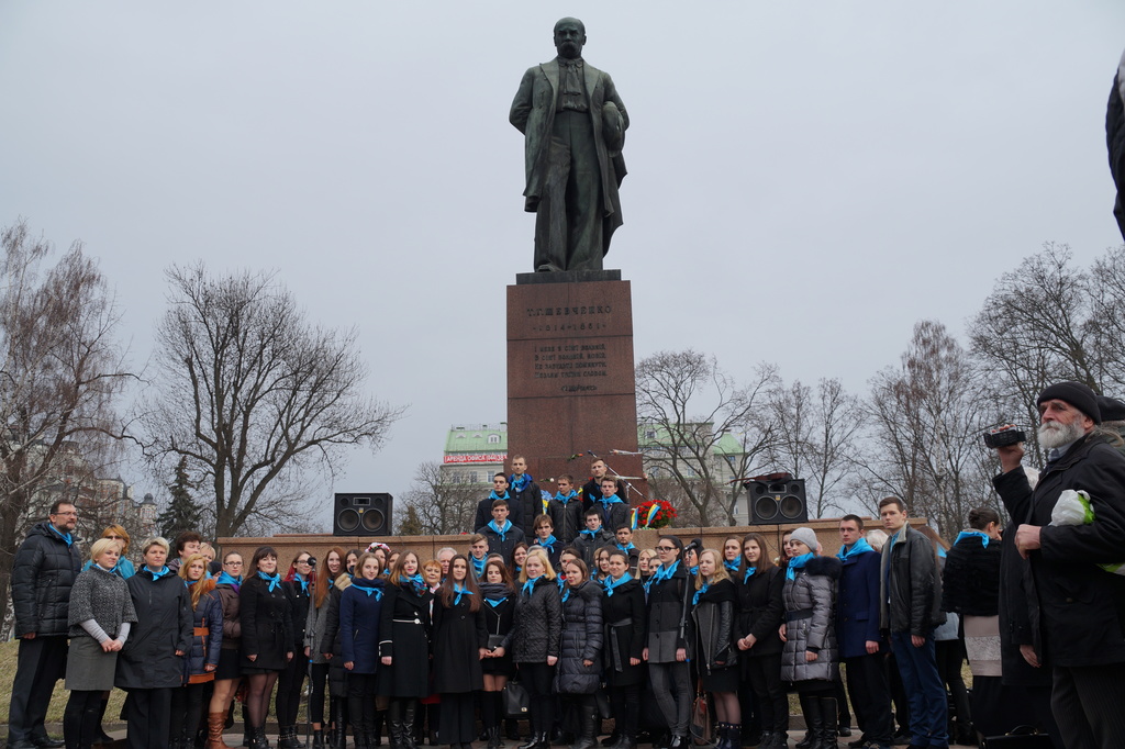 Грінченківська громада вшанувала пам’ять Кобзаря