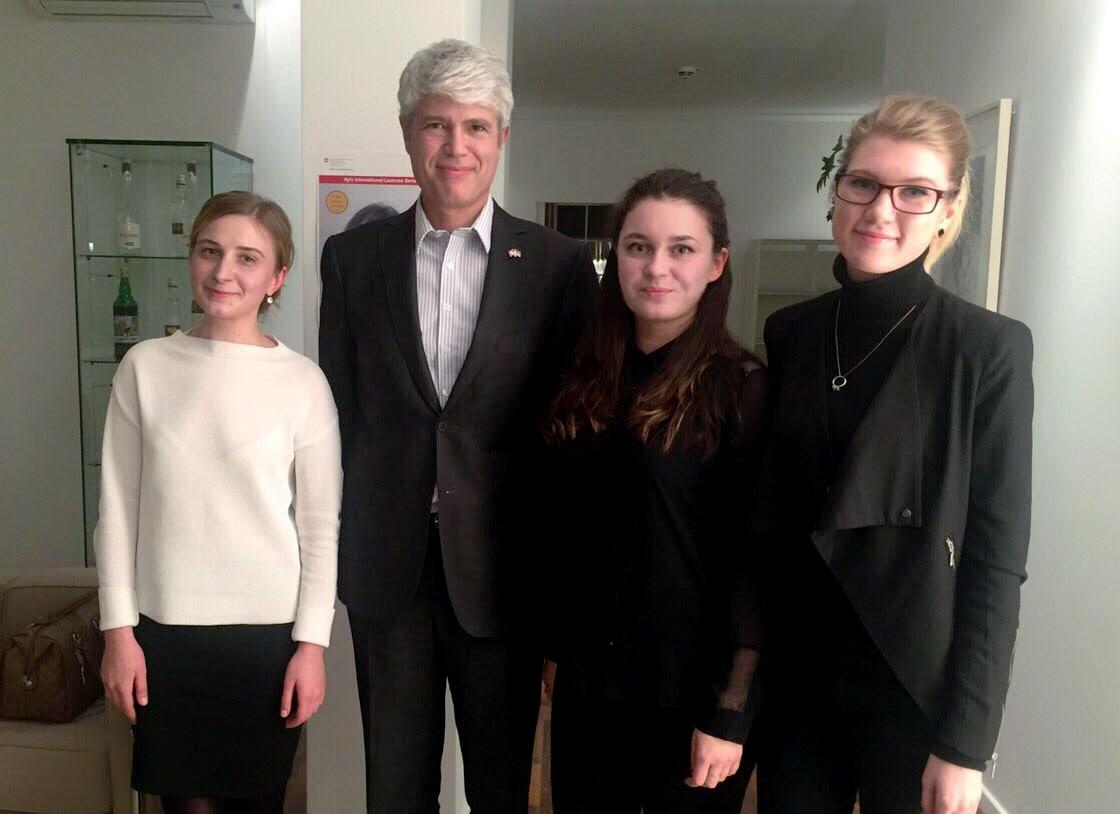 Зустріч з Надзвичайним і Повноважним Послом Швейцарської Конфедерації в Україні паном Гійомом Шойрером