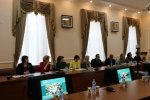 Прийом делегації з Університету Миколаса Ромеріса (Литва) 
