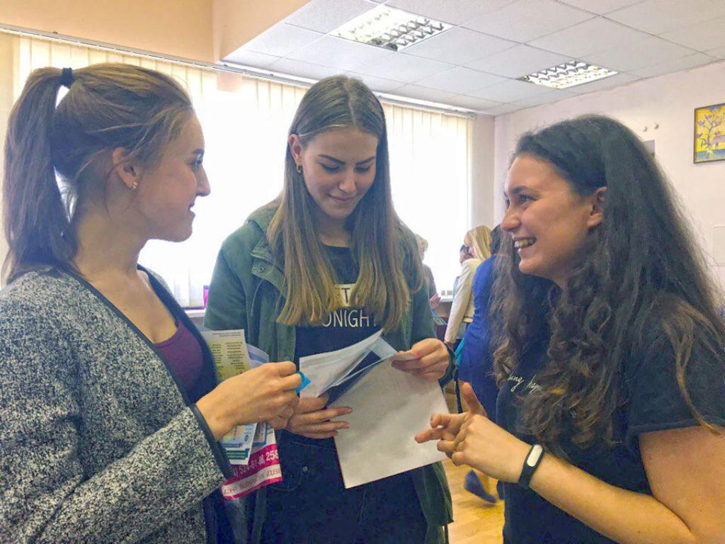 Університет Грінченка взяв участь у ярмарку професій