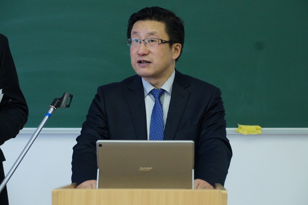 Лекція професора Цінхайської академії соціальних наук (КНР)