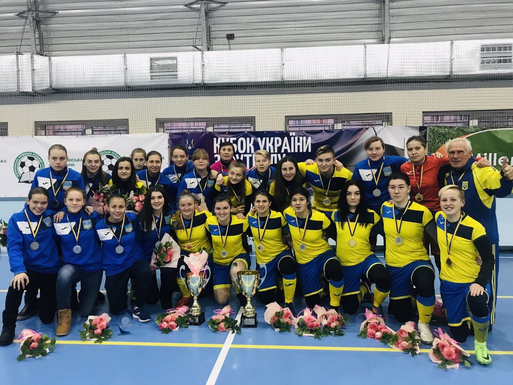 Вітаємо чемпіонок України з футзалу!