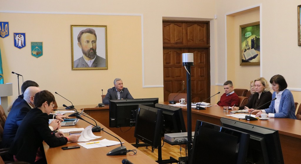 Зустріч ректора та проректорів з завідувачами кафедр/НДЛ