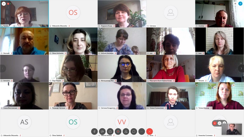 Проєкт MoPED в онлайні - підвищення кваліфікація науково-педагогічних працівників Педагогічного інституту Університету Грінченка 