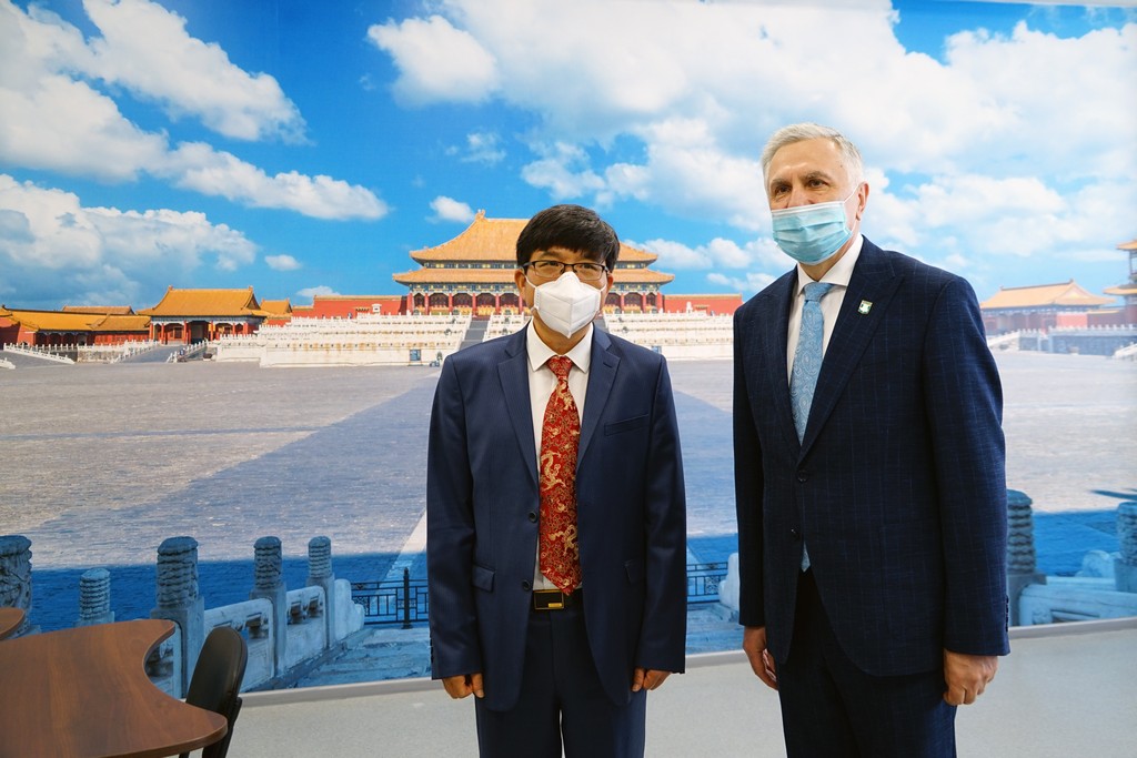 Відкриття аудиторій класу Конфуція в Унуверситеті Грінченка Відкриття аудиторій класу Конфуція в Унуверситеті Грінченка