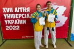 Вітаємо переможців та призерів ХVІІ літньої Універсіади України з тхеквондо (ВТФ)!