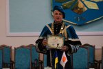 Урочисте засідання Вченої ради Університету з нагоди церемонії посвяти у Почесні професори Сергія Корсунського, Надзвичайного і Повноважного Посла України в Японії