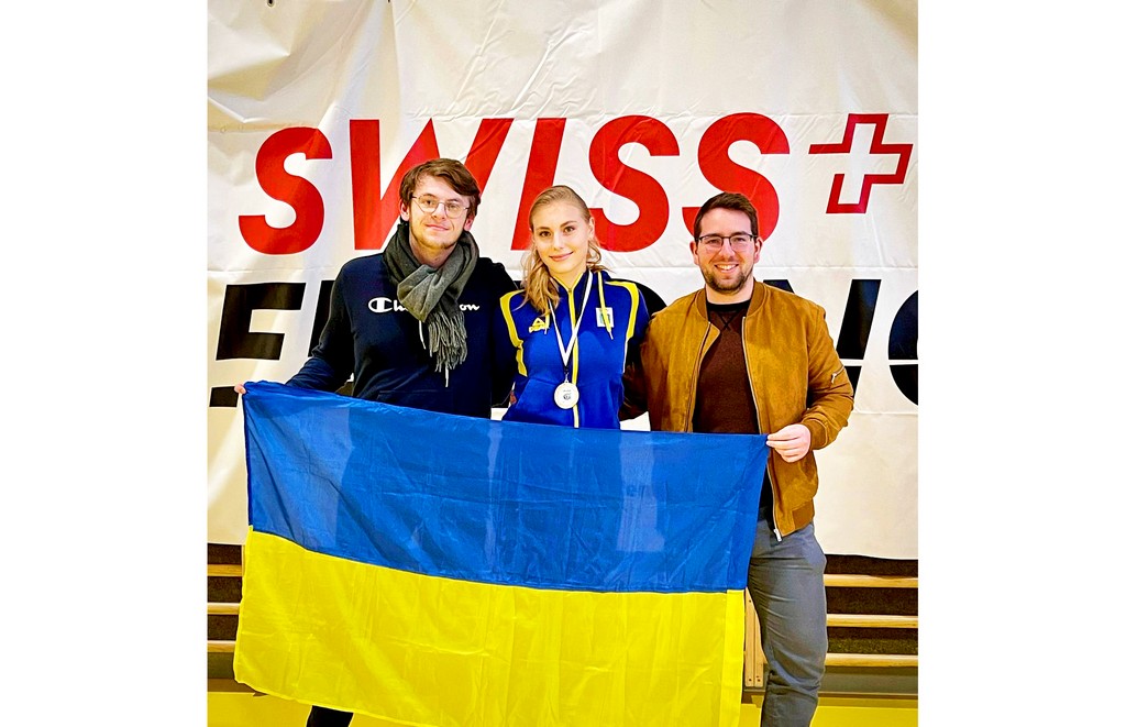 Вітаємо Олександру Романову з перемогою у турнірі національного циклу Швейцарії з фехтування! Вітаємо Олександру Романову з перемогою у турнірі національного циклу Швейцарії з фехтування!