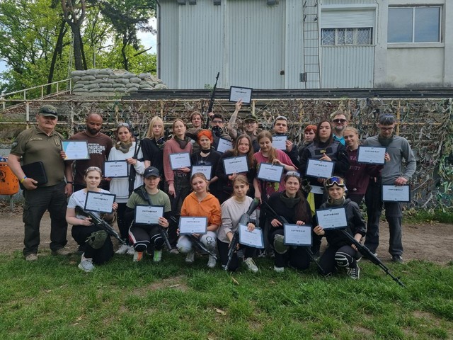 Участь студентів Університету Грінченка у вишколі «Захисник Києва» Участь студентів Університету Грінченка у вишколі «Захисник Києва»