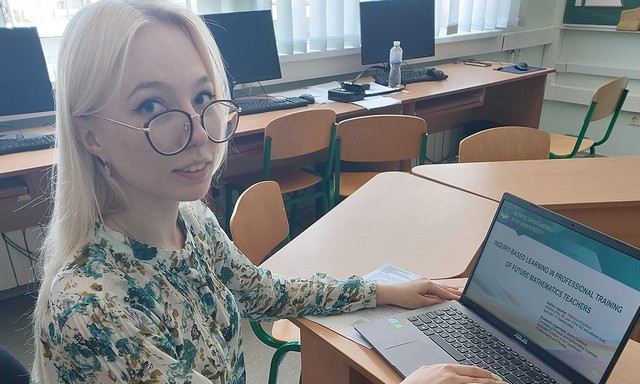 Вітаємо переможницю Міжнародного конкурсу студентських наукових робіт зі спеціальності 015 «Професійна освіта (за спеціалізацією)» у 2022/2023 н.р.!