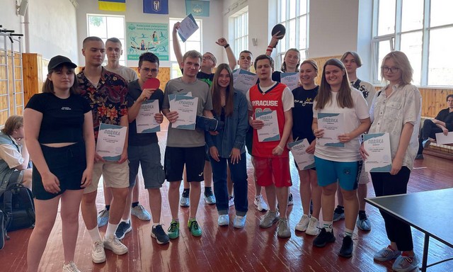 Змагання з настільного тенісу серед студентів Університету Грінченка Змагання з настільного тенісу серед студентів Університету Грінченка