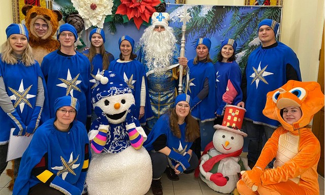 Волонтерська група грінченківців на сторожі див Різдва! Волонтерська група грінченківців на сторожі див Різдва!