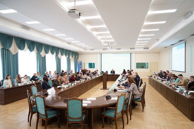 Перше засідання Вченої ради Київського столичного університету імені Бориса Грінченка 07 березня 2024 року Перше засідання Вченої ради Київського столичного університету імені Бориса Грінченка 07 березня 2024 року