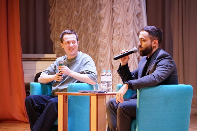 Зустріч Олексія Дурнєва зі студентами Університету Грінченка