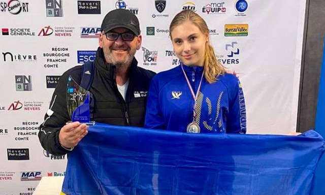 Вітаємо Олександру Романову з бронзою у змаганнях національної першості Франції!