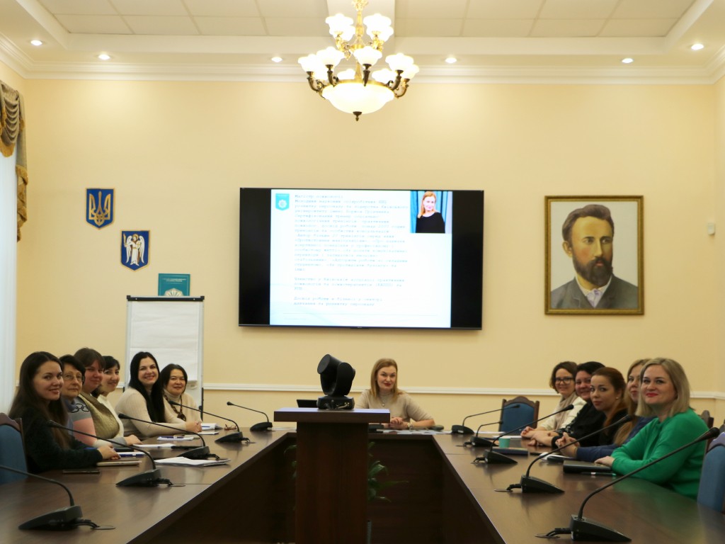 Тренінг для підрозділів ректорату