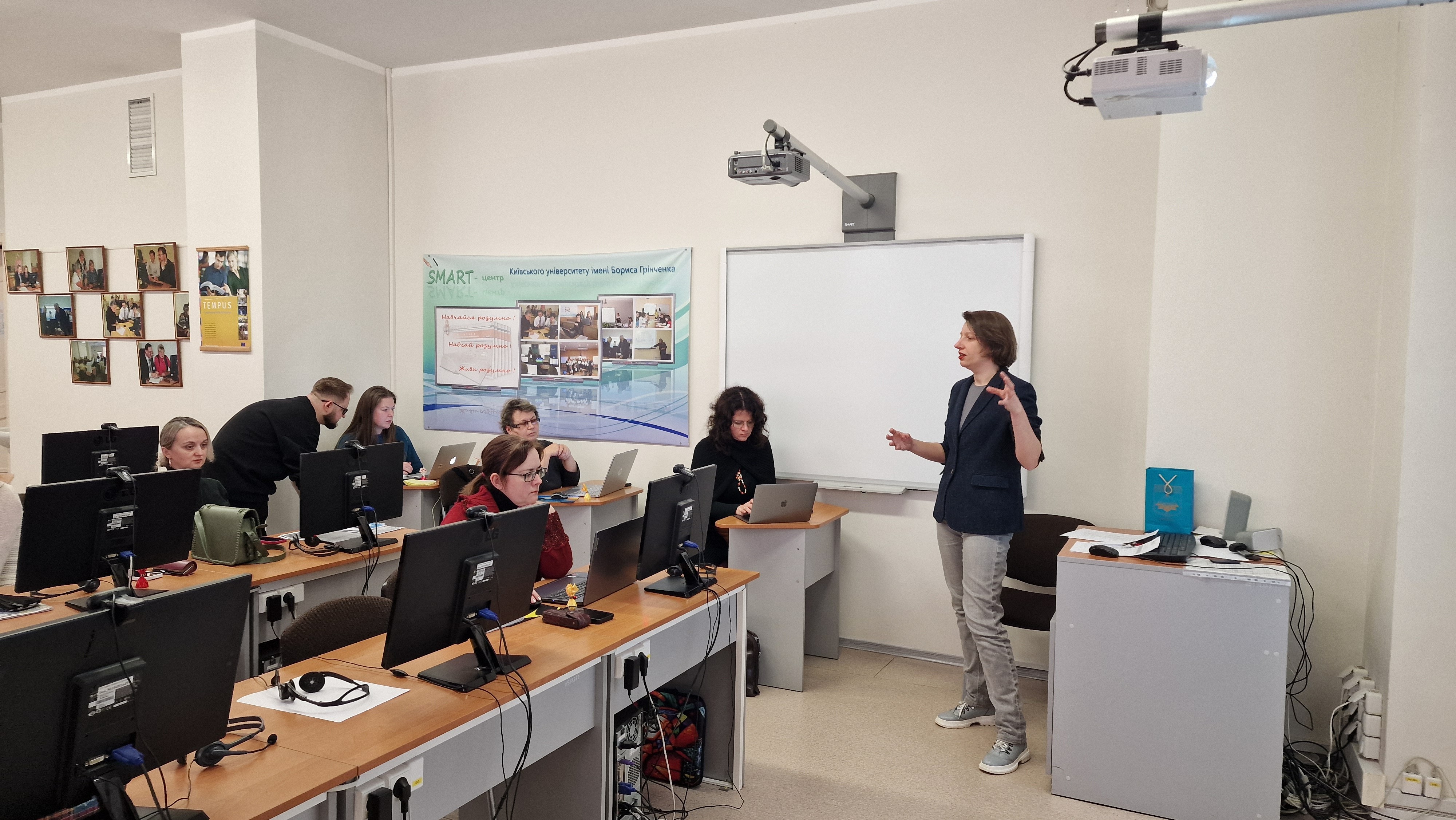 Серія тренінгів «Цифровий відеобренд викладача» для науково-педагогічних працівників Університету