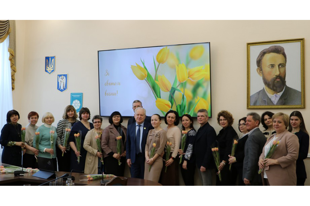 Нагородження співробітників з нагоди Міжнародного дня боротьби за права жінок і міжнародний мир