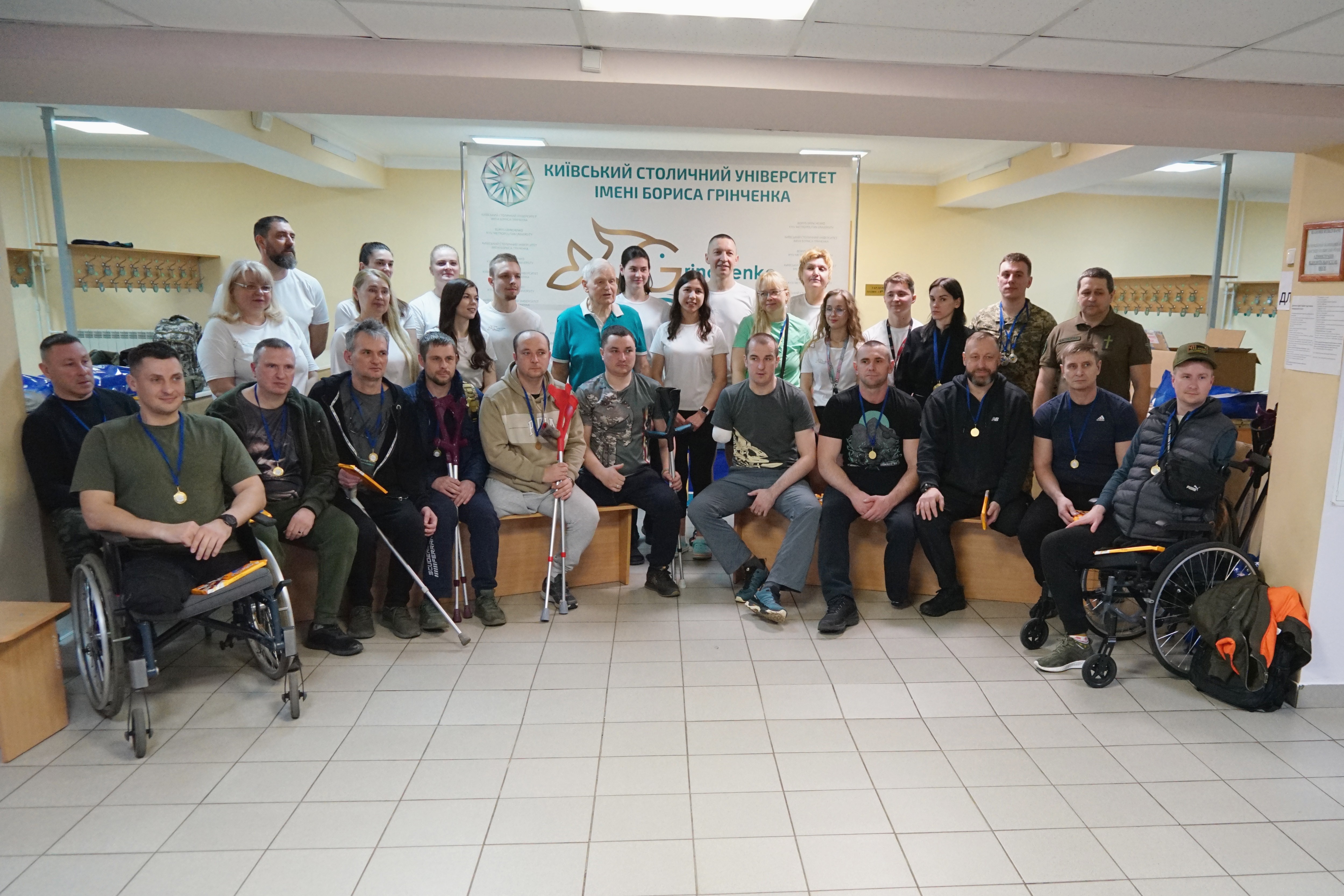 «Воля до ПЕРЕМОГИ» в Університеті Грінченка: перші закриті змагання з плавання