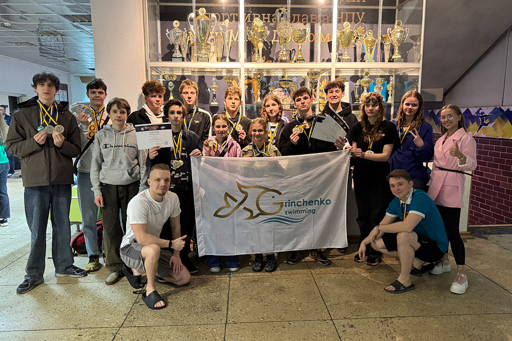 Золото, срібло, бронза і дух команди: Grinchenko Swimming на фестивалі з плавання «Містер Батерфляй – 2025»