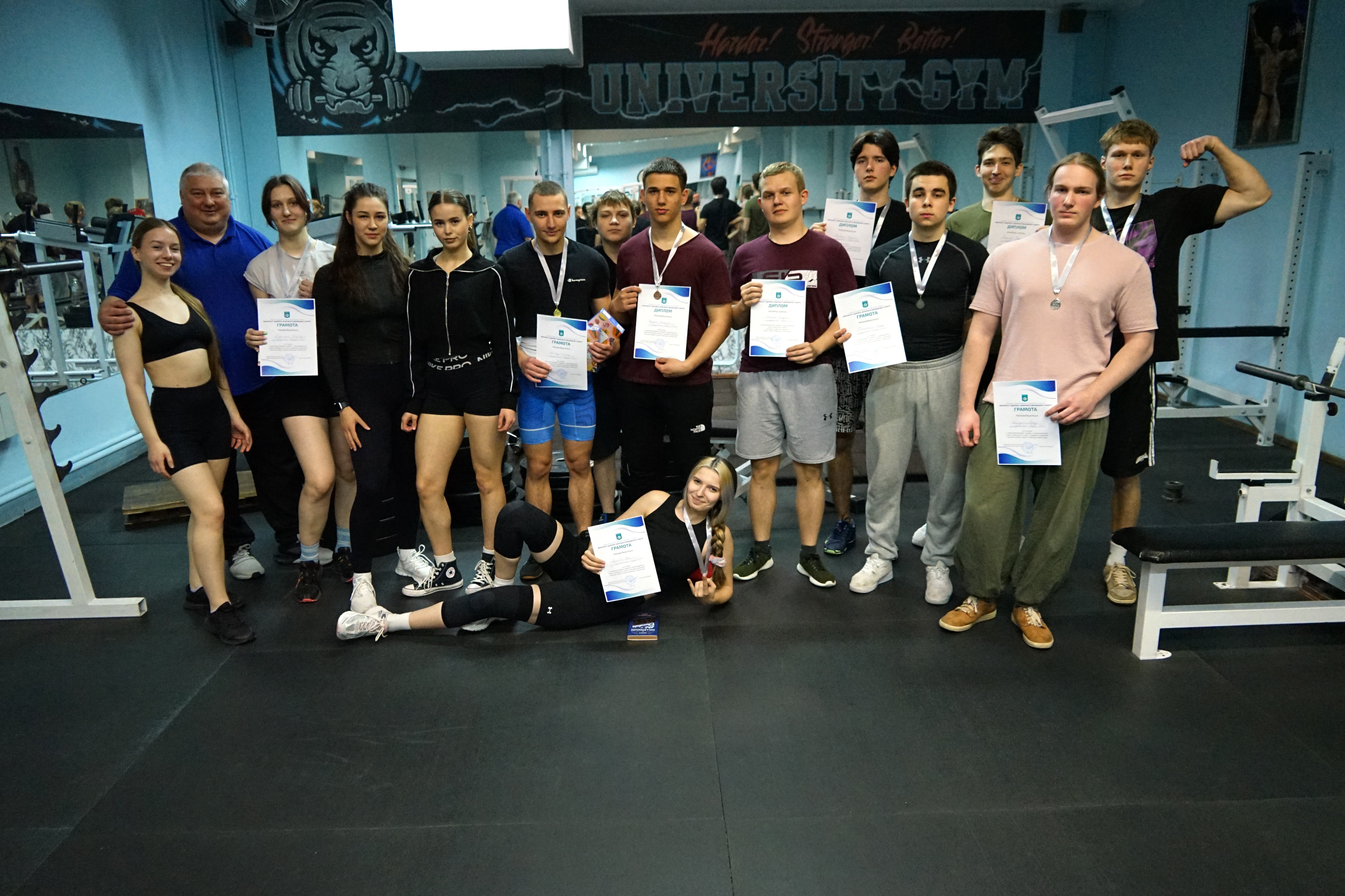 В Університеті Грінченка відбувся турнір з пауерліфтингу у рамках Кубку пам’яті Віктора Огнев’юка