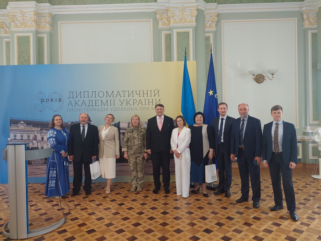 Участь викладачів кафедри міжнародних відносин у відзначенні 30-річчя Дипломатичної академії України імені Геннадія Удовенка при Міністерстві закордонних справ України