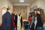 Освячення кабінету і колективу ЮК «Астрея» служителями Видубицького Свято-Михайлівського чоловічого монастиря та Михайлівського Золотоверхого монастиря