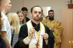 Освячення кабінету і колективу ЮК «Астрея» служителями Видубицького Свято-Михайлівського чоловічого монастиря та Михайлівського Золотоверхого монастиря