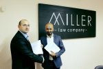 Угода про співпрацю між Юридичною клінікою «АСТРЕЯ» та Юридичною компанією «MІЛЛЕР»