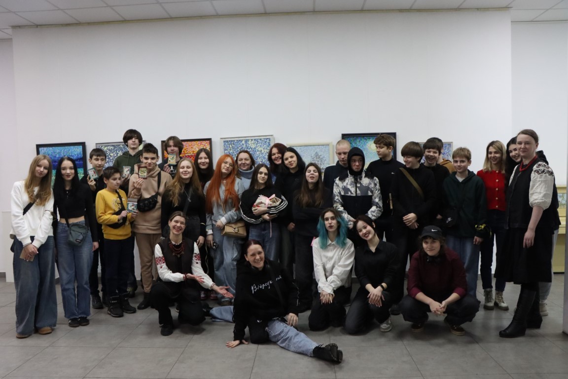 Зустріч до Колодія в Галереї мистецтв ЦРБ ім. П. Загребельного