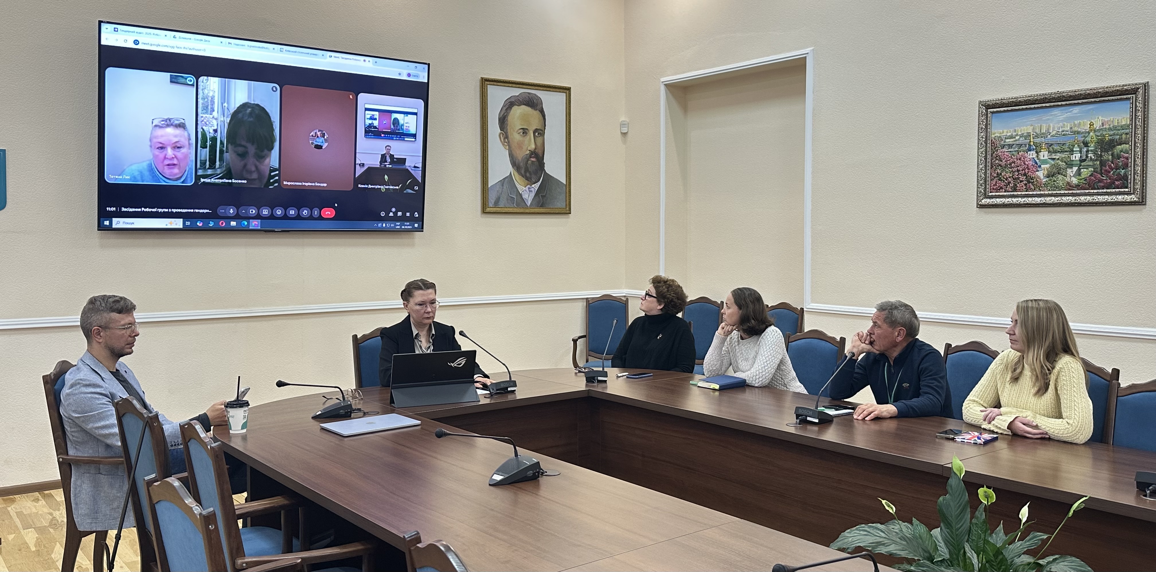 Організаційні збори з аспірантами першого року навчання