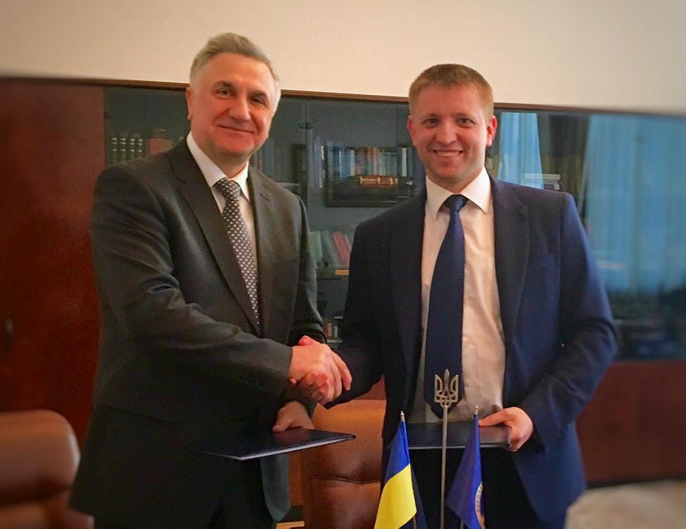 Підписання договору про співробітництво Київського університету імені Бориса Грінченка з Державною службою зайнятості